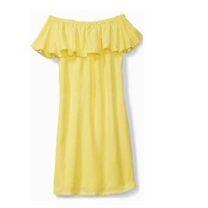 Tommy Bahama Small Yellow Linen Dress